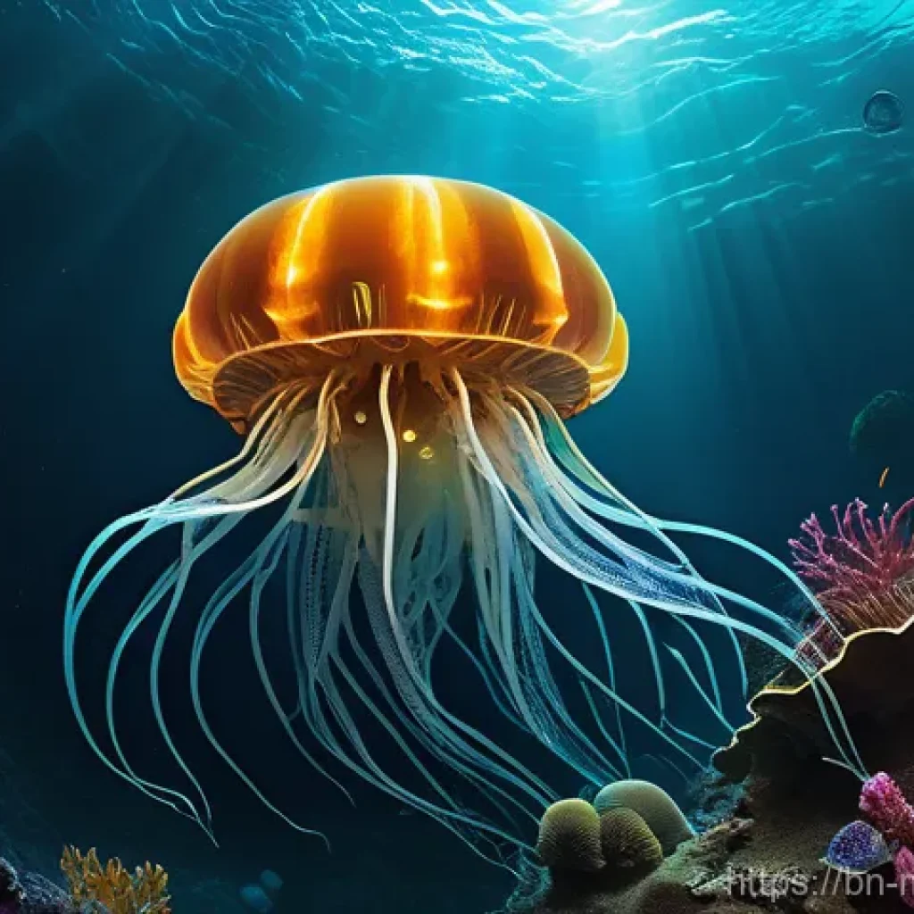 해양자원 탐사 장비 - **Prompt 1: Deep-Sea Discovery by ROV**
"An advanced, sleek Remotely Operated Vehicle (ROV) with...